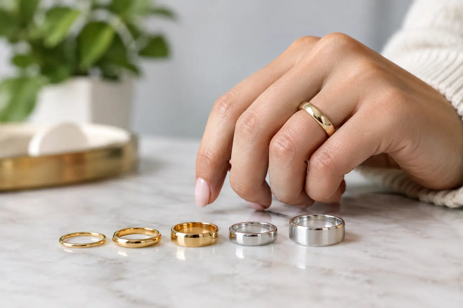 How to Select Ring Width That Looks Just Right