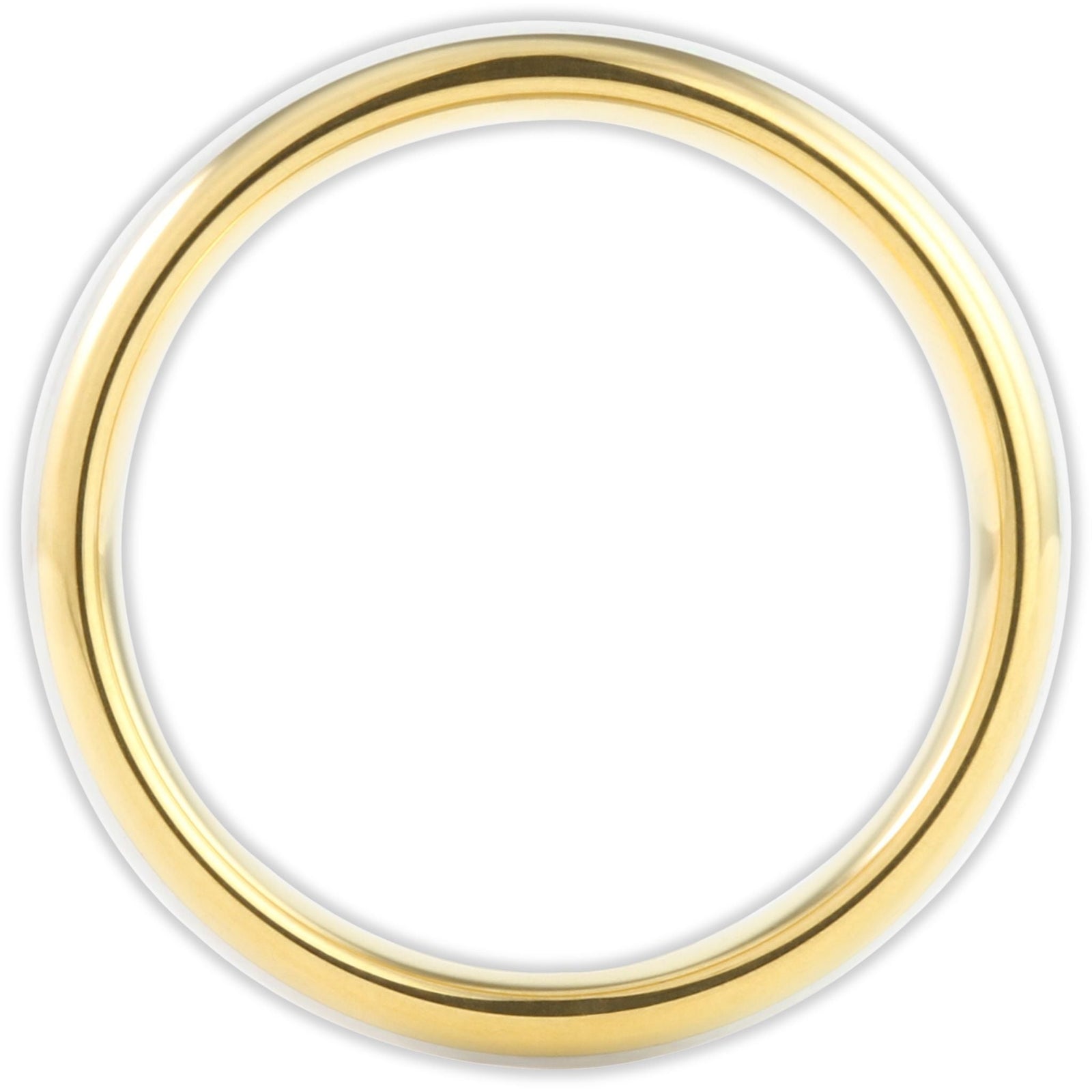 The Golden White Opal 6mm Wonder Ring Size M - Clearance 1076
