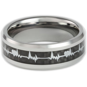 The Loving Heartbeat 8mm Wonder Ring