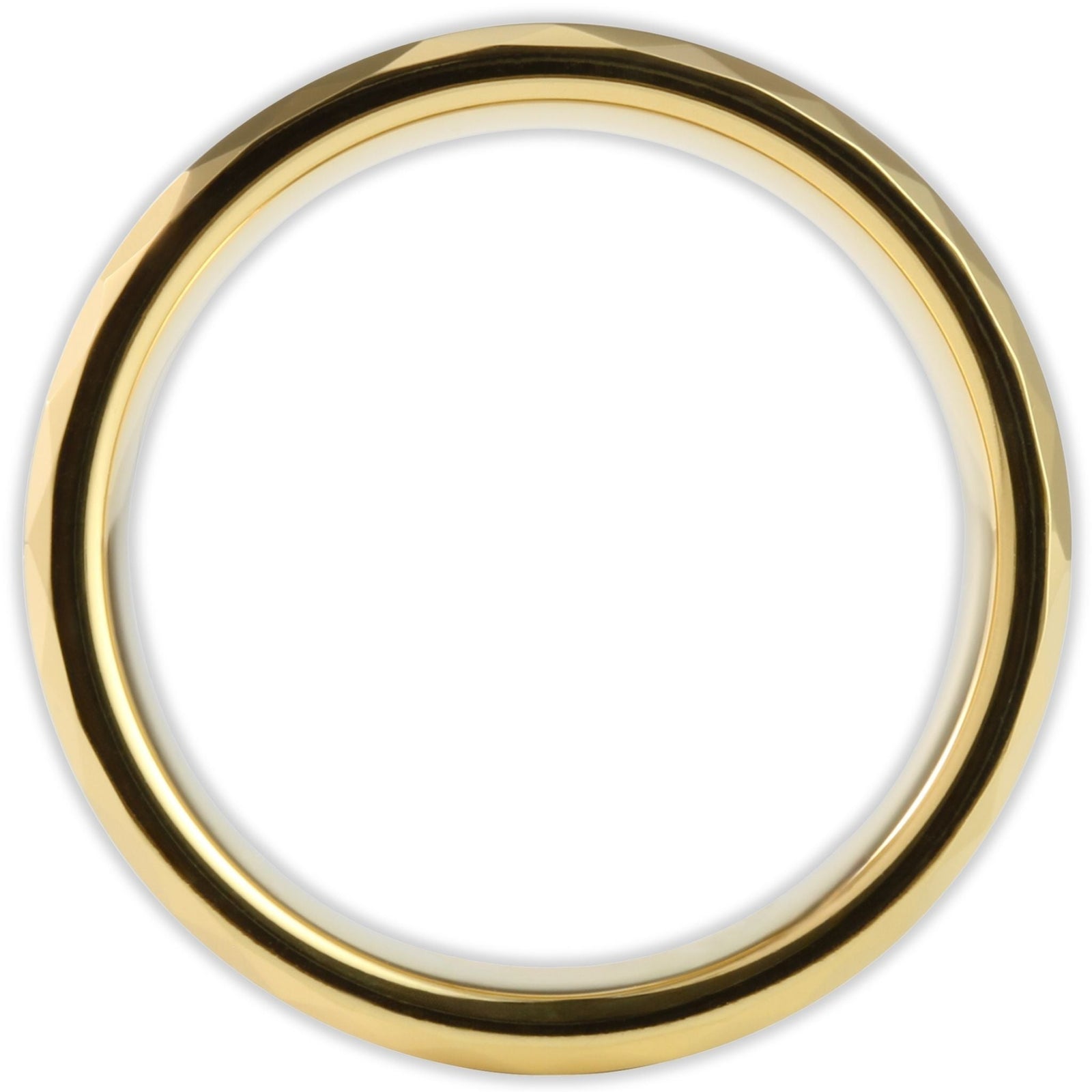 Golden Flake 8mm Wonder Ring Size O - Clearance 1158