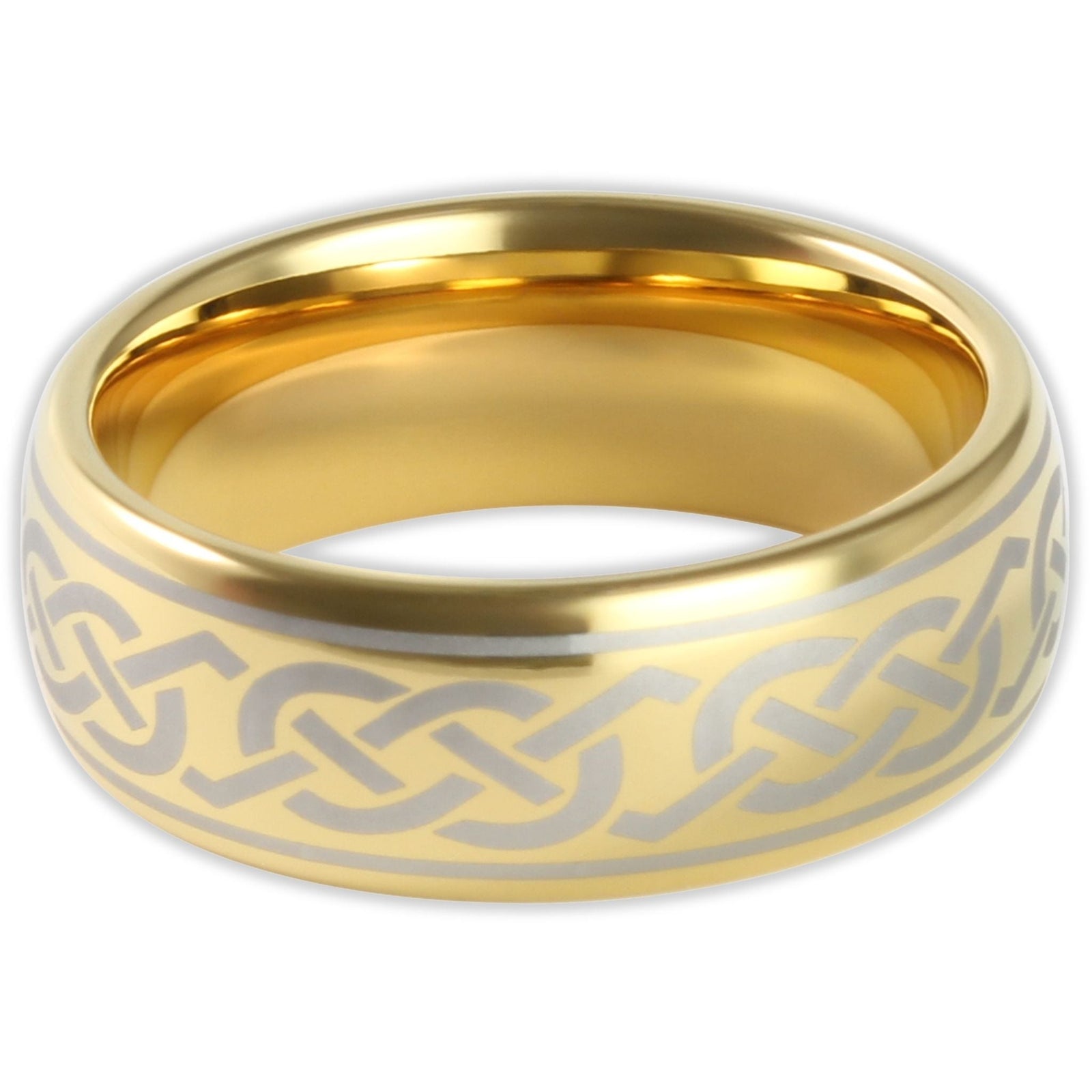 The Celtic Knot 8mm Wonder Ring Size R - Clearance 1153