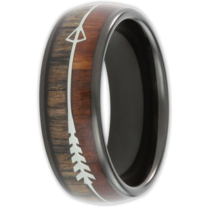 The Black Harold Arrow 8mm Wonder Ring