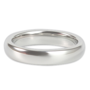 White Gold 4mm Wonder Ring