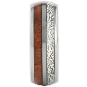 The Wood and Steel 8mm Wonder Ring