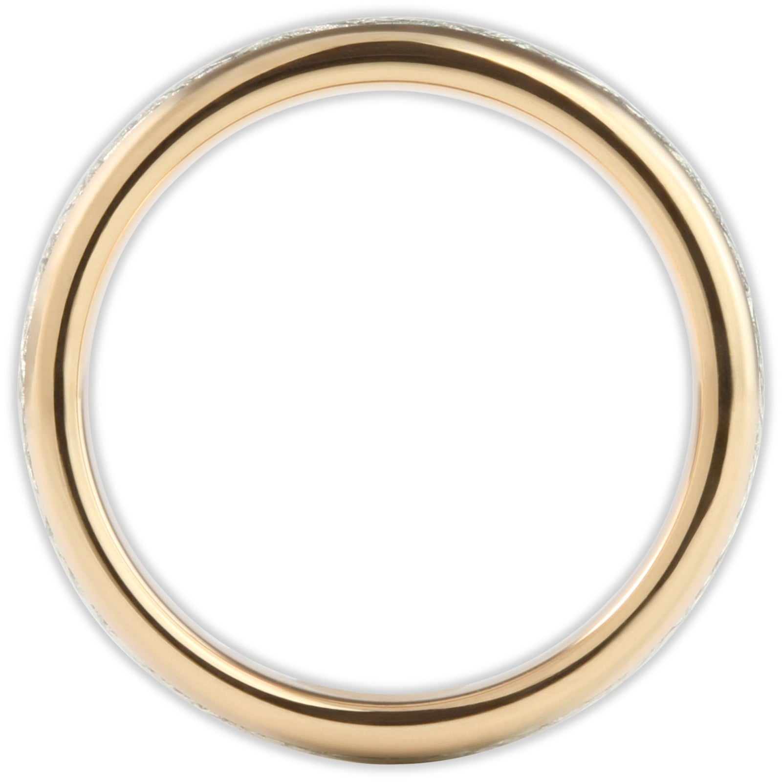 The Rose Golden Steel 4mm Wonder Ring