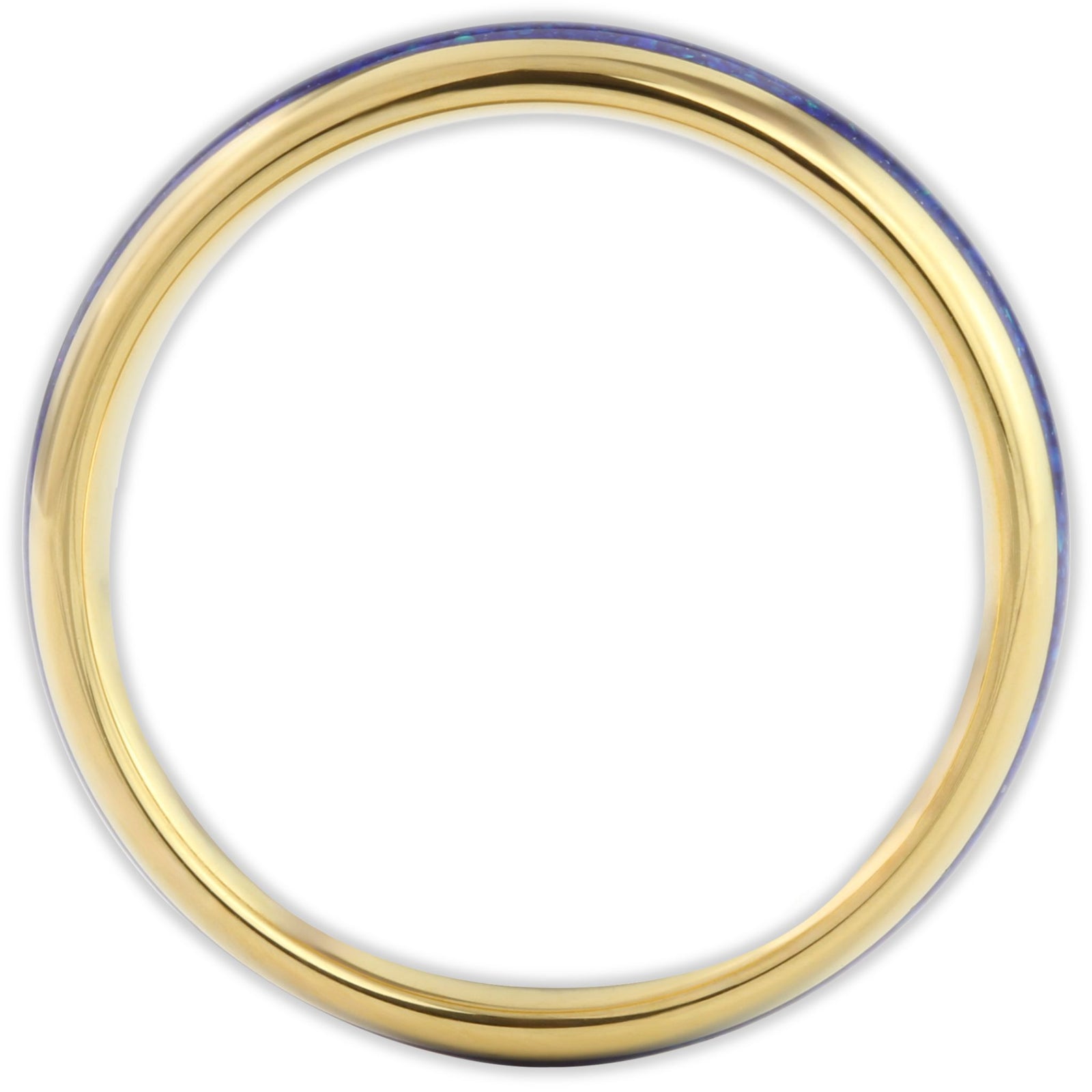 The Gold Blue Opal 6mm Wonder Ring