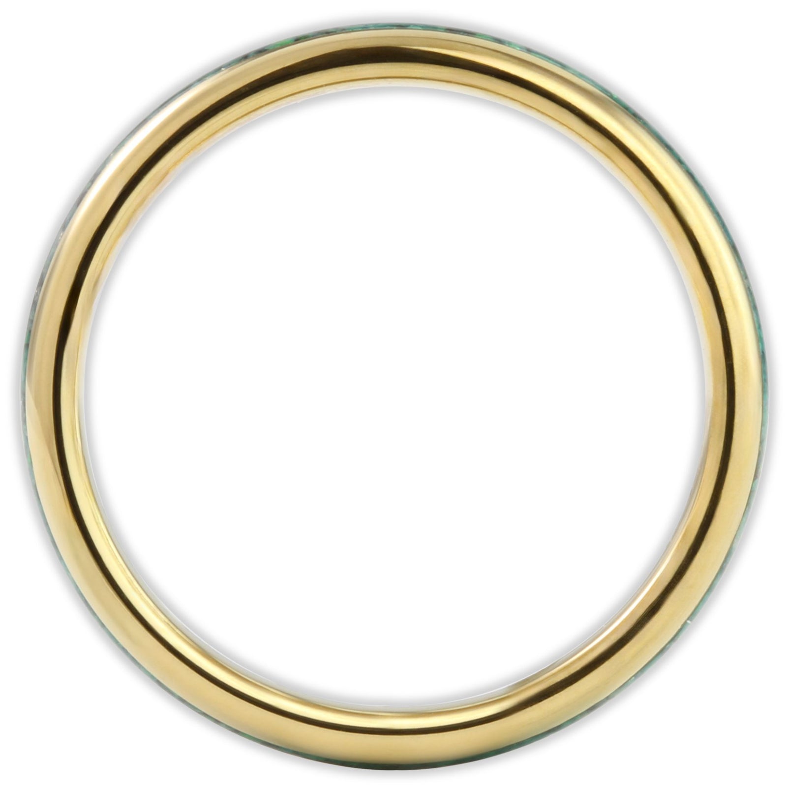 The Gold Green Opal 4mm Wonder Ring