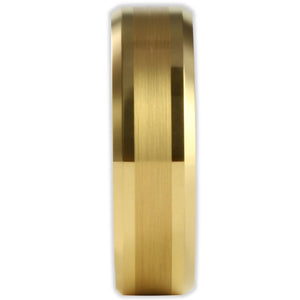 Gold Brushed 6mm Wonder Ring