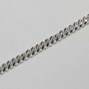 Sterling Silver 3.5mm Diamond Cut Curb Chain Necklace