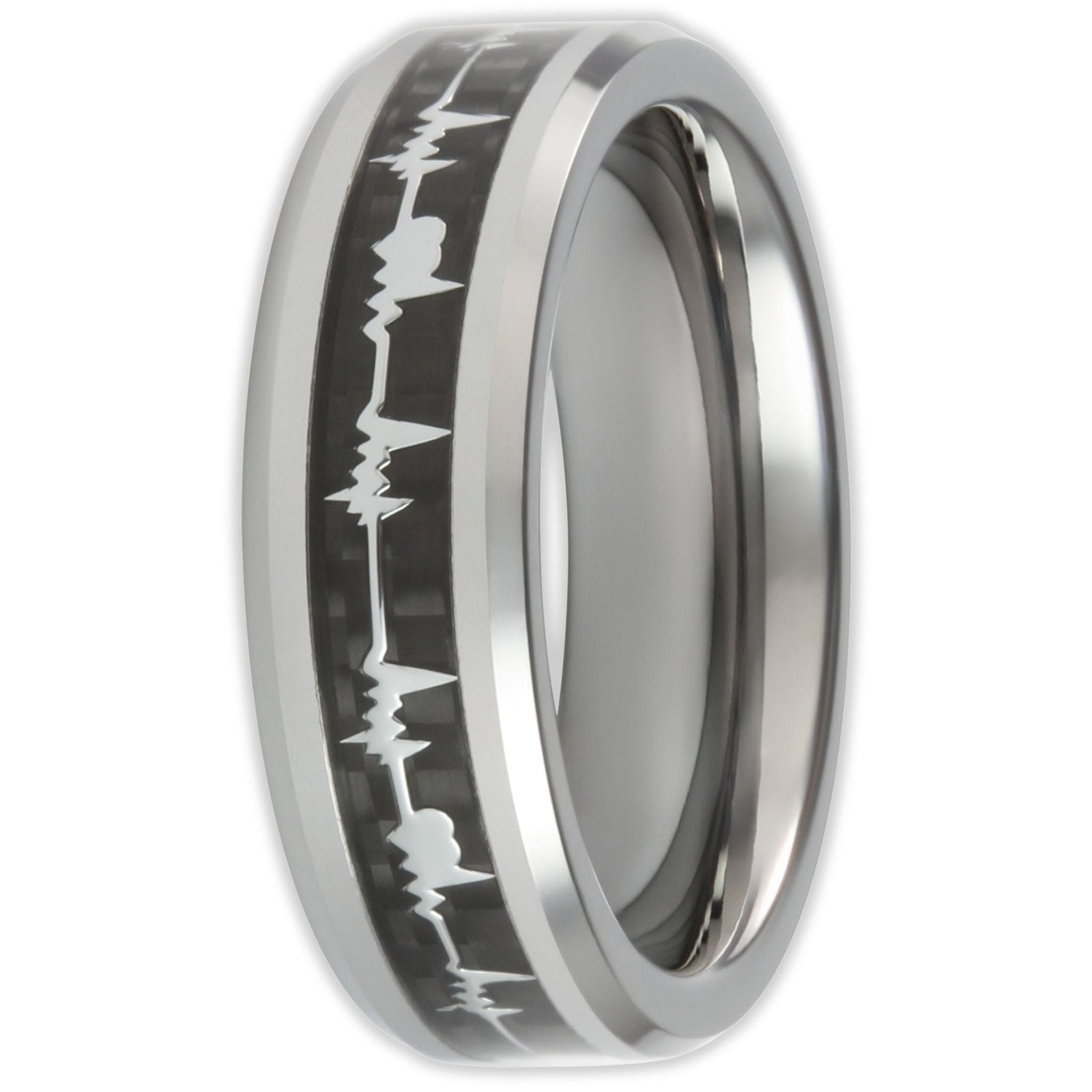 The Loving Heartbeat 6mm Wonder Ring Size M - Clearance 1114