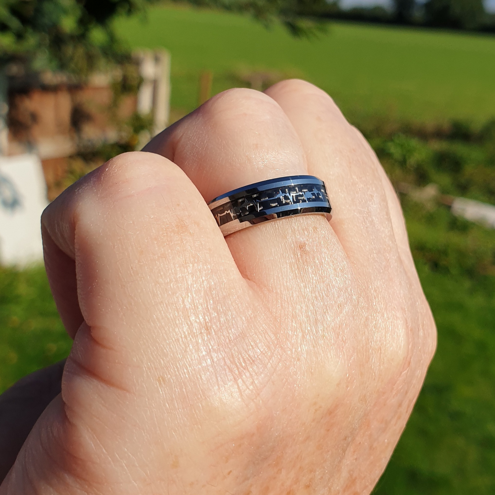 The Loving Heartbeat 6mm Wonder Ring Size K - Clearance 1116