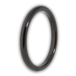 Black 2mm Wonder Ring