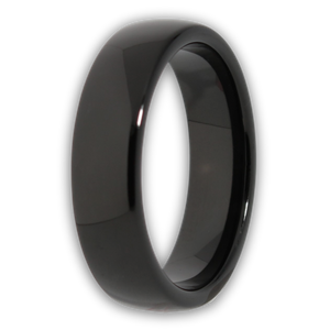 Black 6mm Wonder Ring