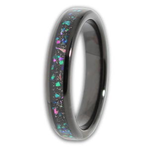 The Black Opal 4mm Wonder Ring