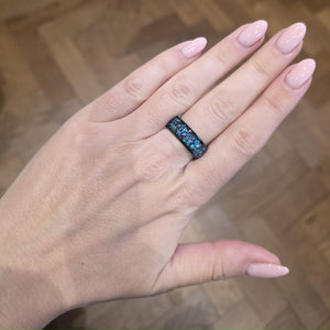 The Black Opal 8mm Wonder Ring