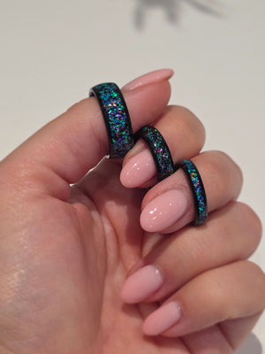 The Black Opal 8mm Wonder Ring