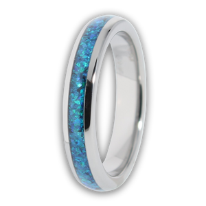 The Blue Opal 4mm Wonder Ring