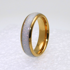 The Golden White Opal 6mm Wonder Ring
