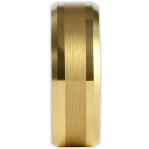 Gold Brushed 8mm Wonder Ring