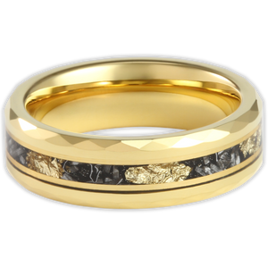 Golden Flake 6mm Wonder Ring