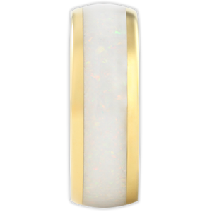 The Golden White Opal 8mm Wonder Ring