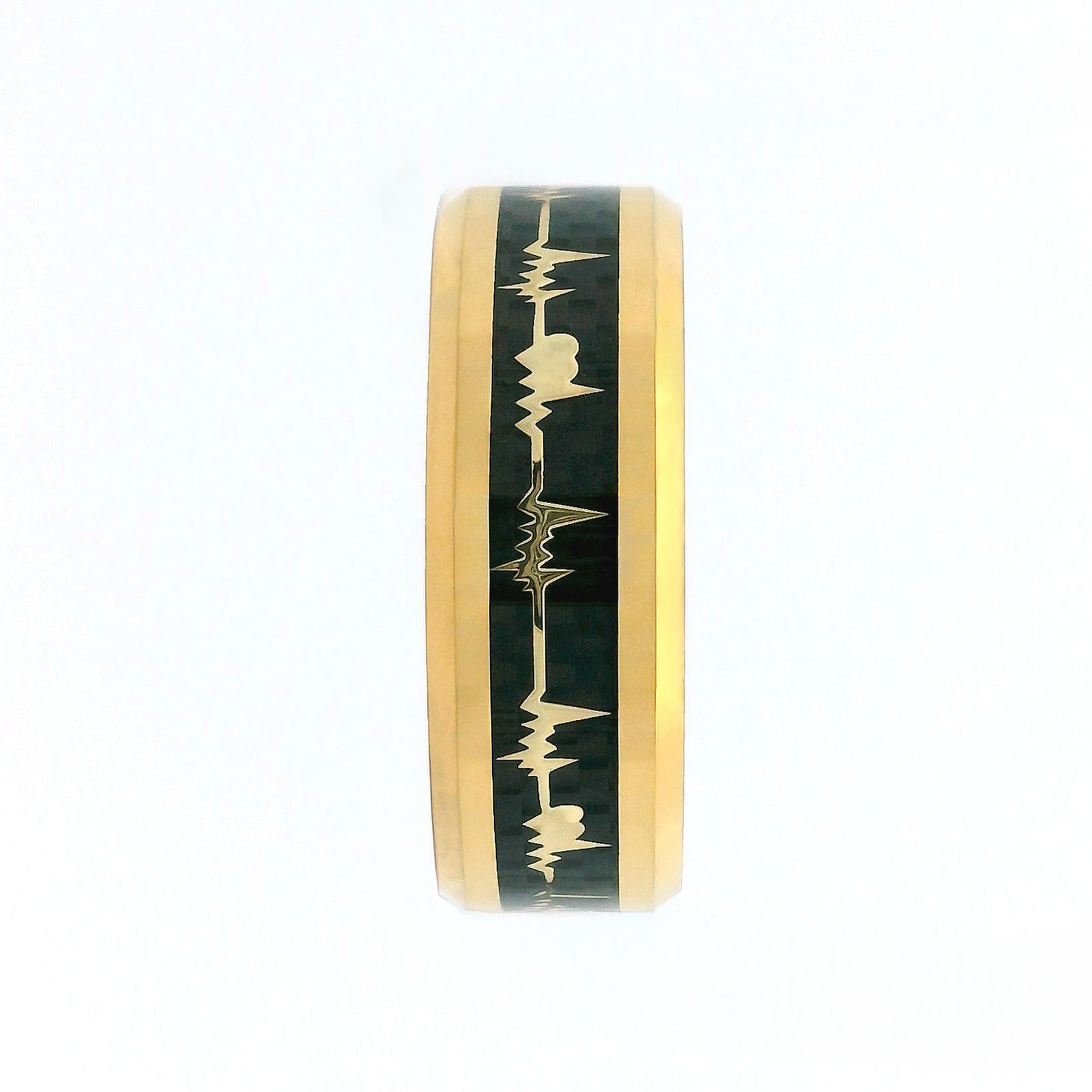 The Gold Loving Heartbeat Gold 8mm Wonder Ring