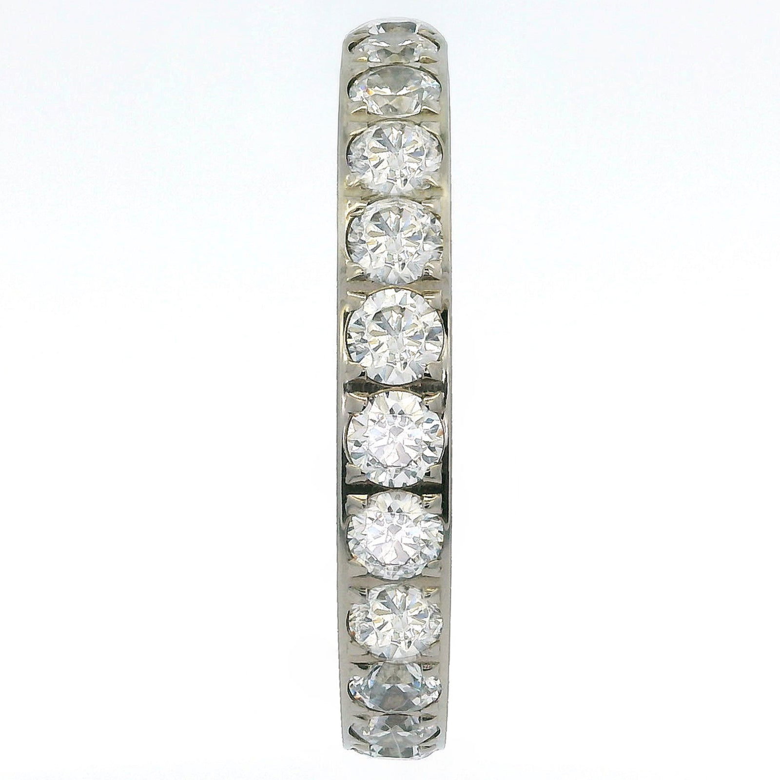 3mm Original Titanium Full Glitz Ring | Cubic Zirconia Stacking Ring