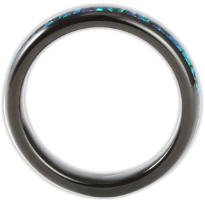 The Black Opal 4mm Wonder Ring