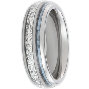 The Steely Blue Wonder Ring Set