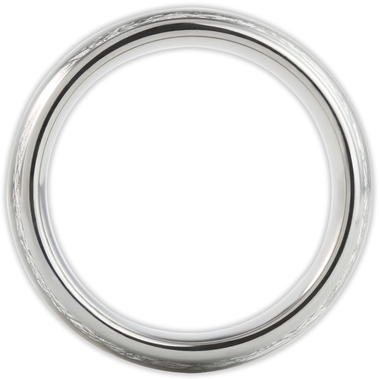 The Steely Blue 8mm Wonder Ring Size z - Clearance 1166