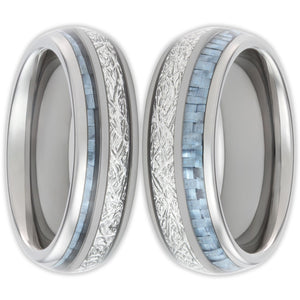 The Steely Blue Wonder Ring Set