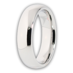 White Gold 6mm Wonder Ring