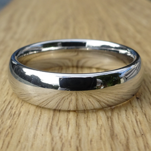 White Gold 6mm Wonder Ring