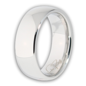 White Gold 8mm Wonder Ring