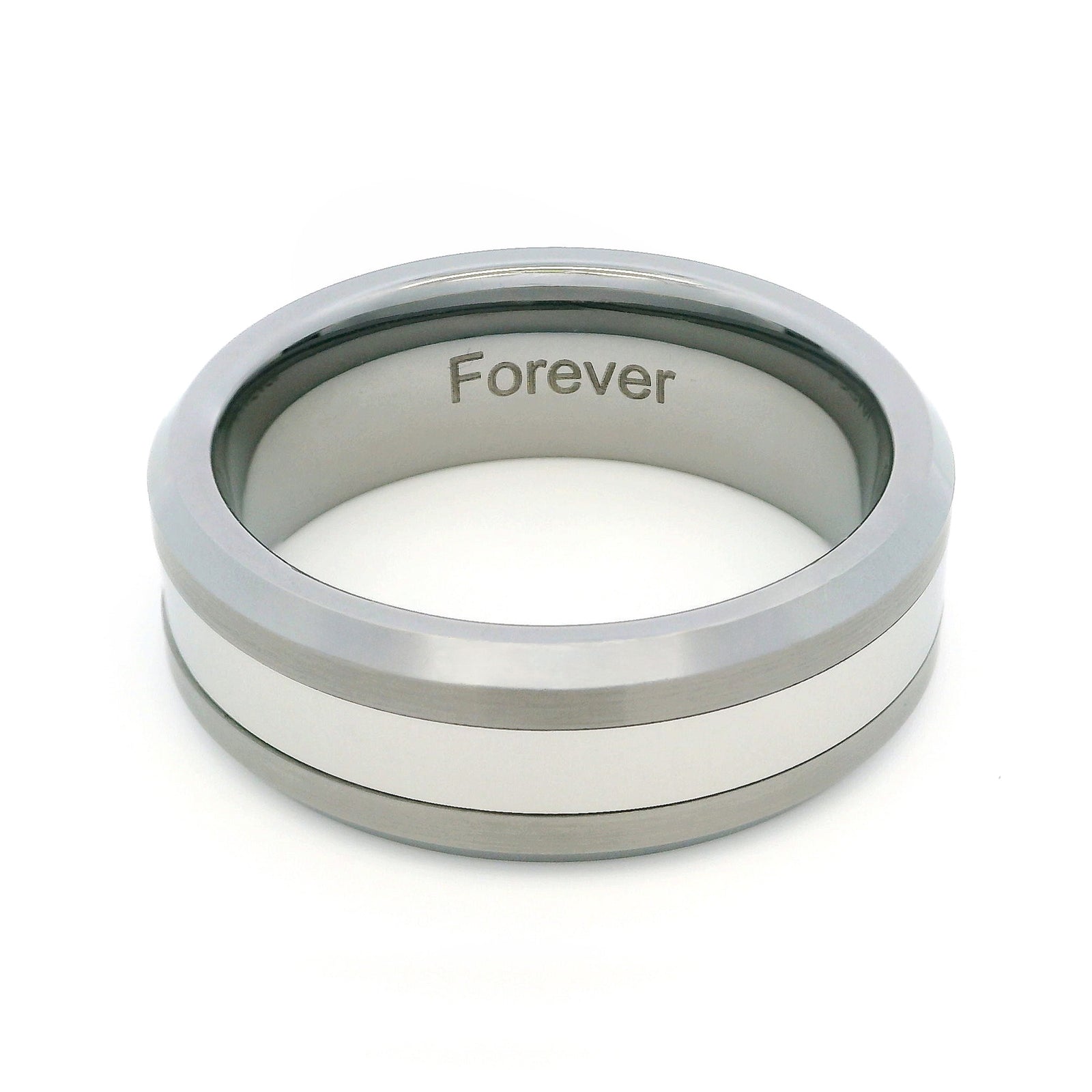 Seven Stone 8mm Wonder Ring Size U - Clearance 1179