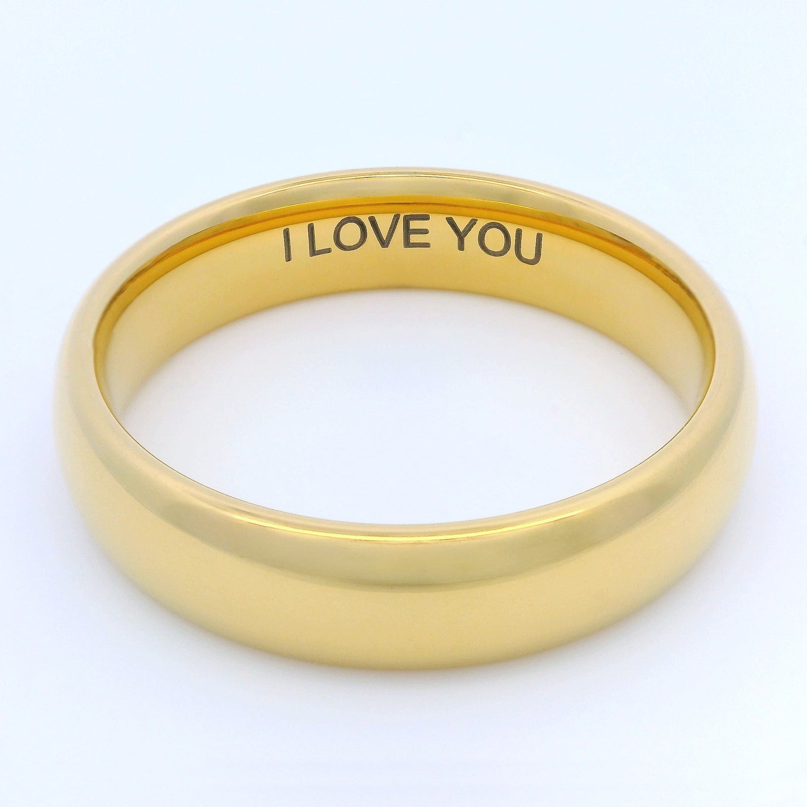 Gold 6mm Wonder Ring Size Z + 3 - Clearance 1136