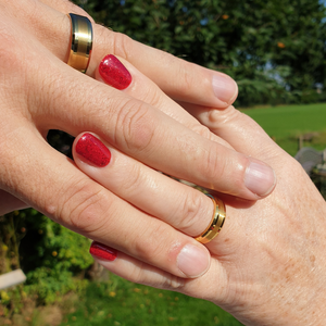 The Gold Brushed Wonder Ring Set