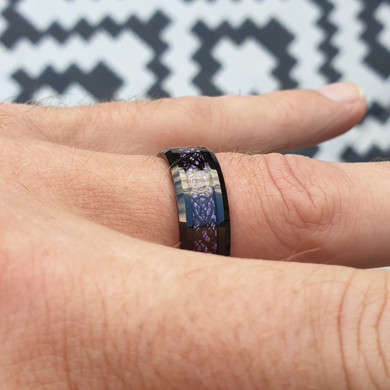 The Purple Chinese Dragon Wonder Ring