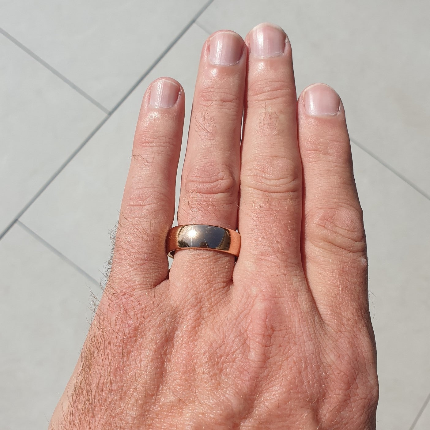Rose Gold 8mm Wonder Ring