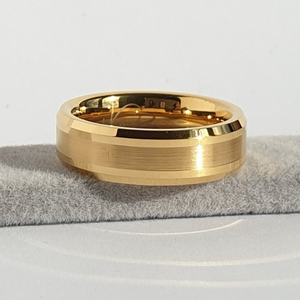 Gold Brushed 6mm Wonder Ring
