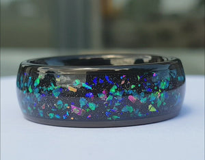 The Black Opal 8mm Wonder Ring