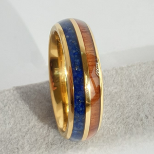The Golden Blue Wonder Ring Set