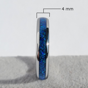 The Blue Opal 4mm Wonder Ring