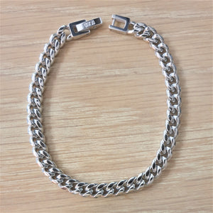 The Rock Solid Curb Chain 6mm Bracelet