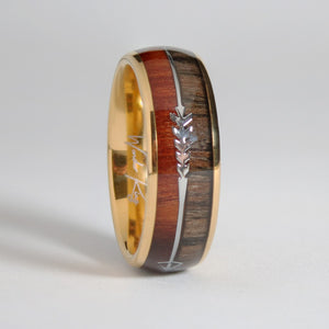 The Harold Arrow 8mm Wonder Ring