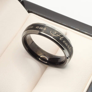 Personalised Mourning Wonder Ring
