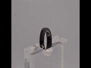 Black 4mm Wonder Ring