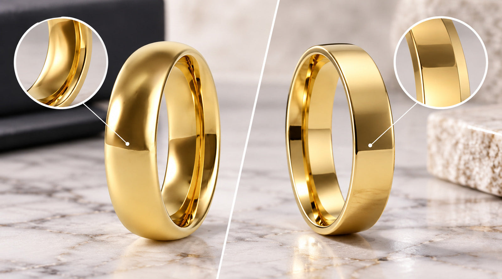 Comfort Fit Versus Standard Rings Explained
