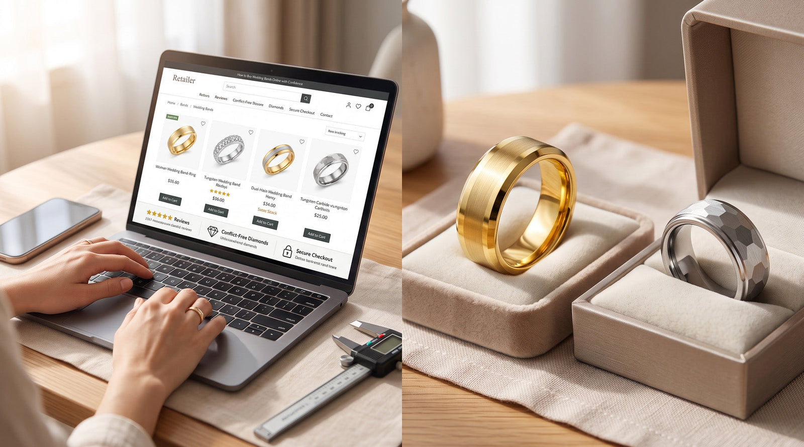 How to Buy Wedding Bands Online with Confidence