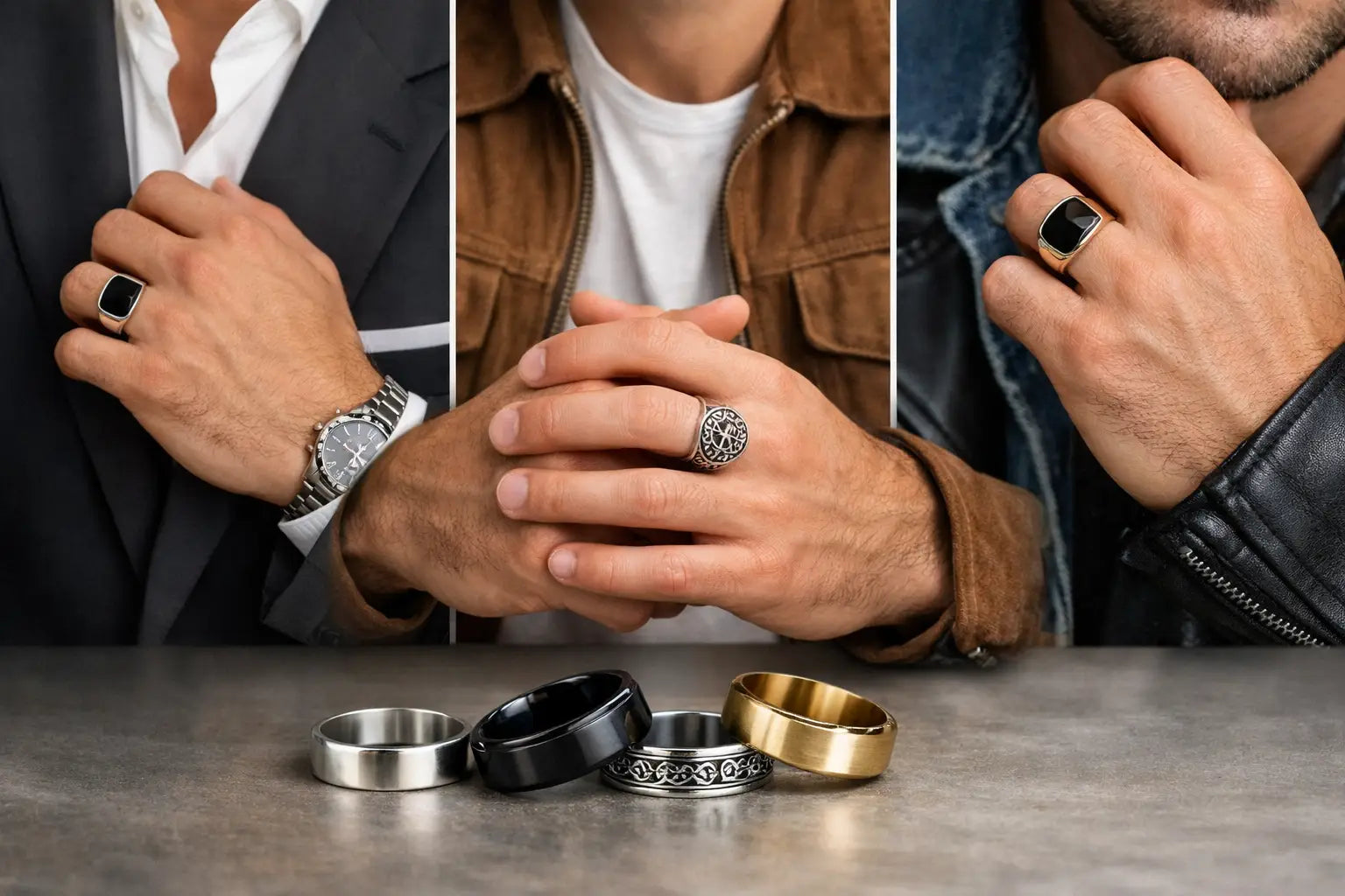 Men's Ring Styles Guide for Every Look